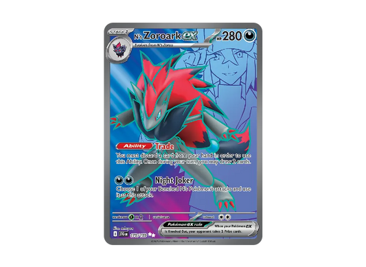 【Raw】 N of Zoroark UR [JTG EN 175/159][English Version](Scarlet & Violet"Journey Together
