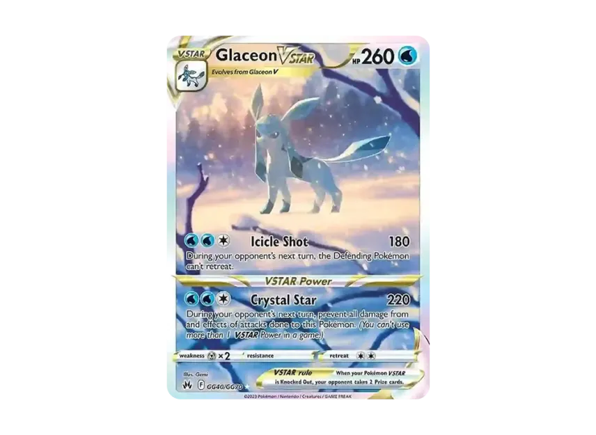 【PSA10】 Glaceon VSTAR SIR [GG40/GG70] (English Version) (Sword & Shield "Crown Zenith")