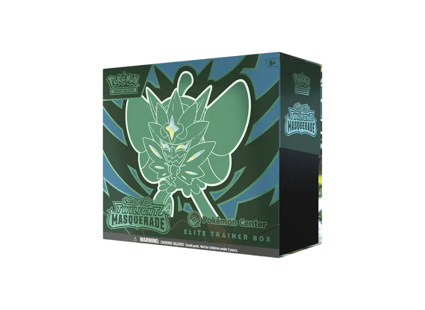 Pokémon Trading Card Game [English Version] Scarlet & Violet Twilight Masquerade Pokémon Center Exclusive Elite Trainer Box pkmn0tcg0en0TWM EN0PCETB