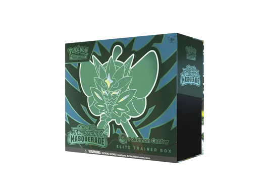 Pokémon Trading Card Game [English Version] Scarlet & Violet Twilight Masquerade Pokémon Center Exclusive Elite Trainer Box pkmn0tcg0en0TWM EN0PCETB