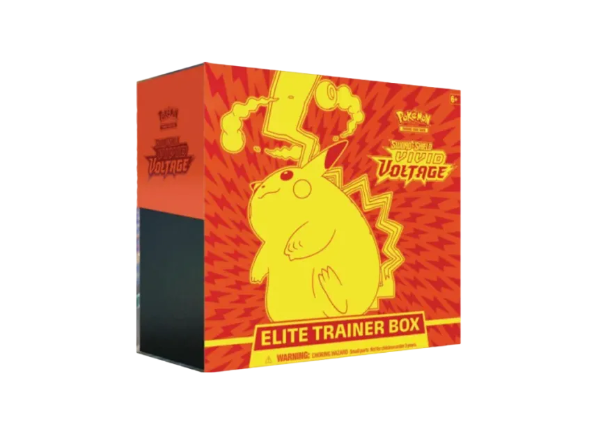 Pokémon Trading Card Game [English Version] Sword & Shield Vivid Voltage Elite Trainer Box pkmn0tcg0en0VIV0ETB