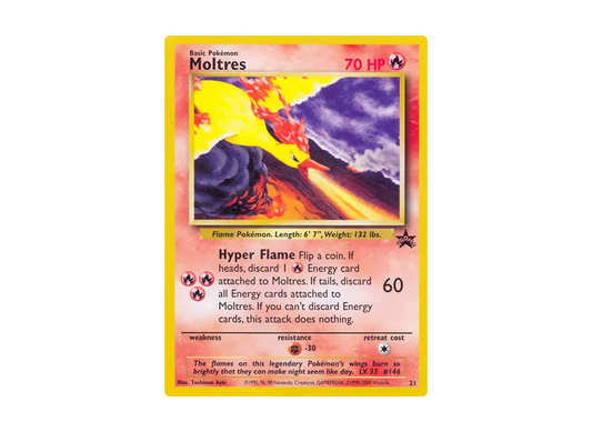 【PSA10】 Moltres P [21][English Version](Wizards of the Coast"Promo Card